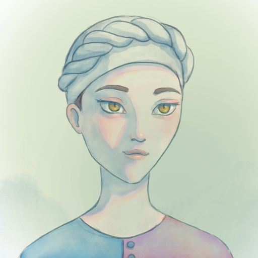 A pale-braided seeress of the old faith